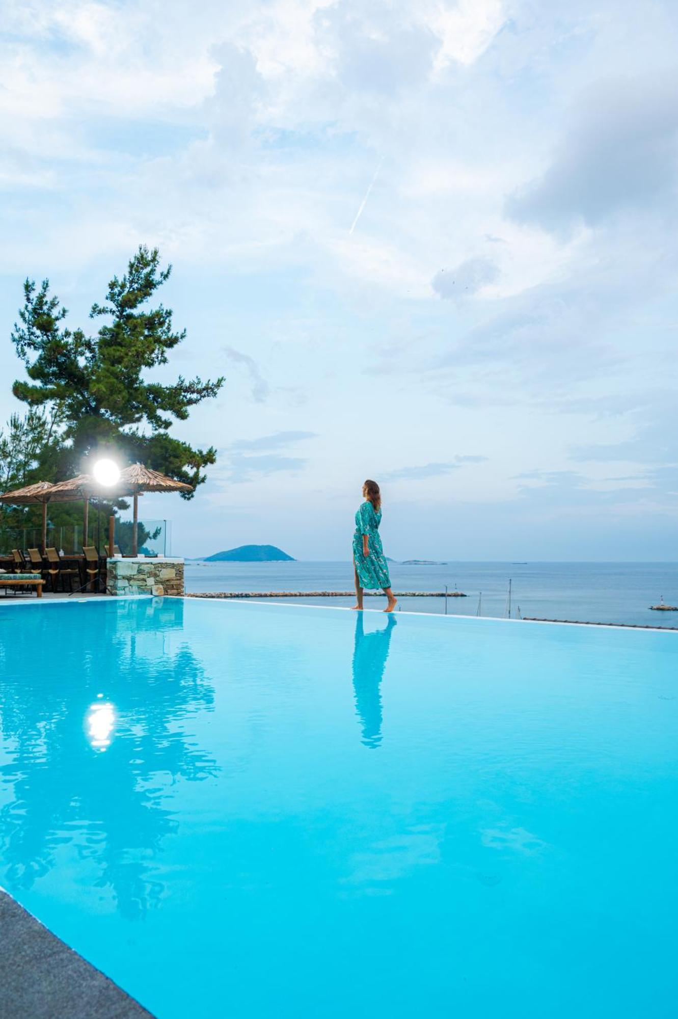 Natura Luxury Boutique Hotel Skopelos Lutráki Kültér fotó
