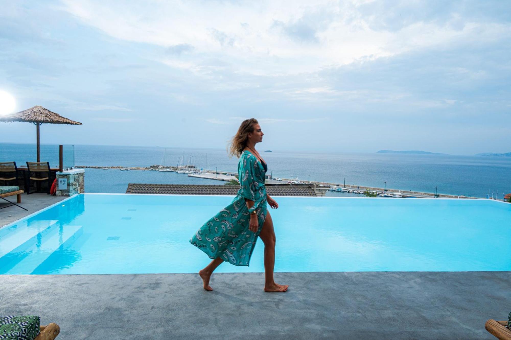 Natura Luxury Boutique Hotel Skopelos Lutráki Kültér fotó