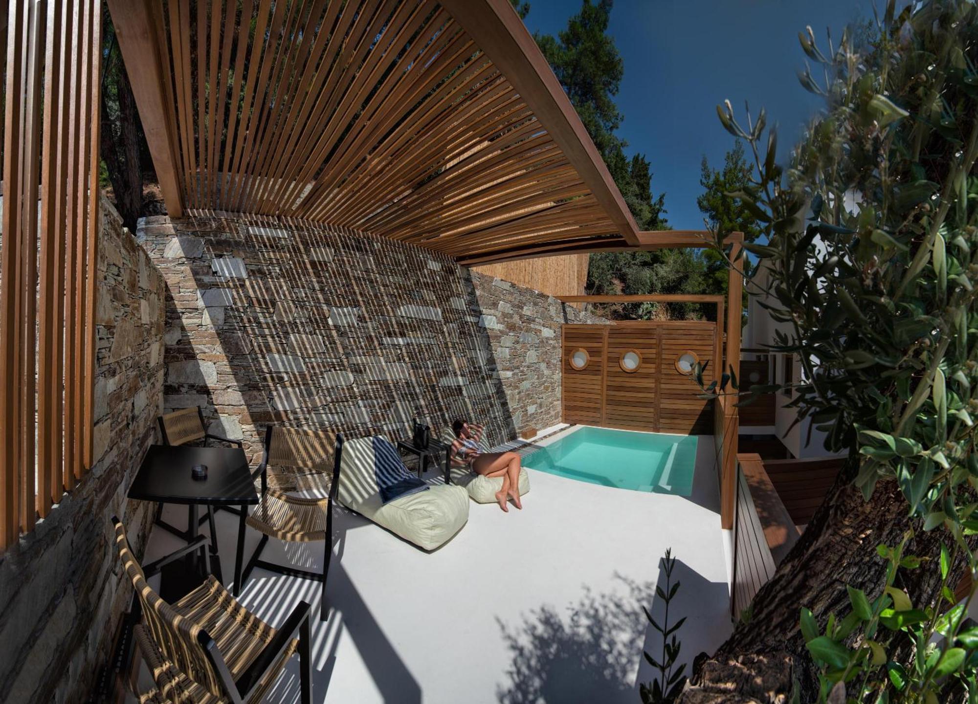 Natura Luxury Boutique Hotel Skopelos Lutráki Kültér fotó